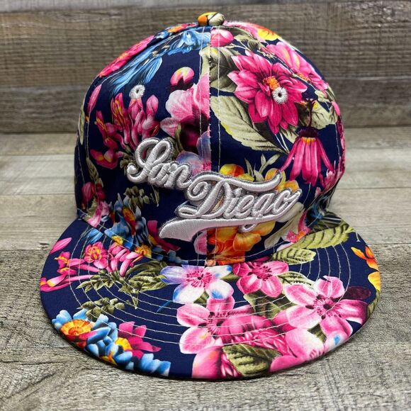 San Diego Hat Floral Snapback Colorful Hat Smith Novelty Company - Picture 1 of 10